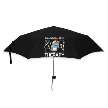 Le scrapbooking, c’est une thérapie - Parapluie standard - noir - Devant