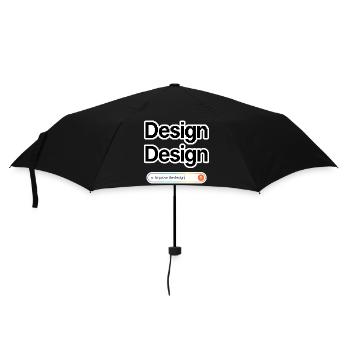 NOAI-Design - Regenschirm (klein) - Schwarz - Vorne