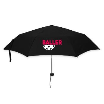 Unihockey Floorball Floorball player Floorballer - Umbrella (small) - black - Front