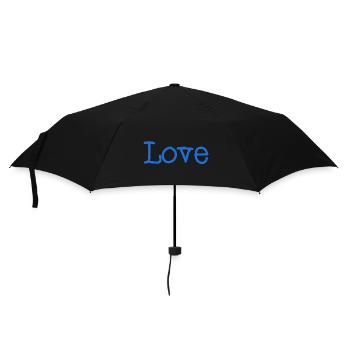ICH HABE GERADE GEHEIRATET. Junggesellinnenabschied. VALENTINSTAG. PAAR. LIEBE - Regenschirm (klein) - Schwarz - Vorne