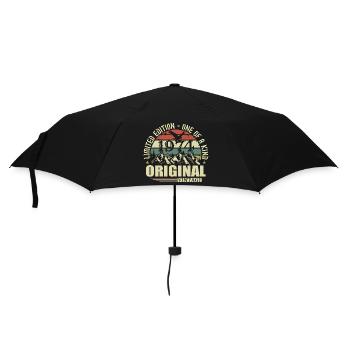 Original 1974 Vintage Rétro Vintage 1974 Né - Parapluie standard - noir - Devant