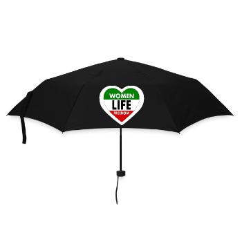 Women life freedom - Parapluie standard - noir - Devant