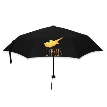 cyprus - Umbrella (small) - black - Front
