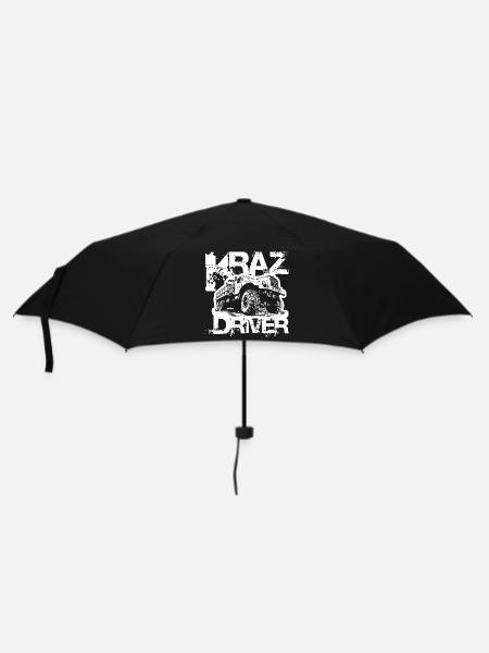 KRAZ Driver - Regenschirm (klein) - Schwarz