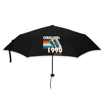Octobre Vintage 1990 32ème Anniversaire Gift Tape - Parapluie standard - noir - Devant