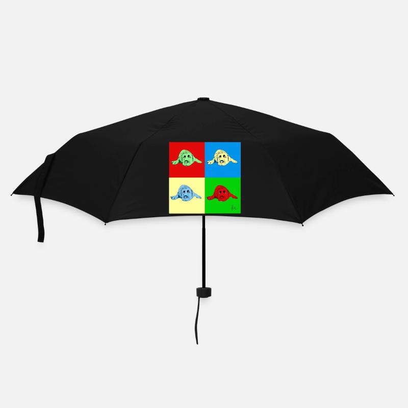 Labrador - Regenschirm (klein) - Schwarz