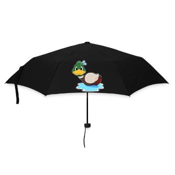 Nage en canard - Parapluie standard - noir - Devant
