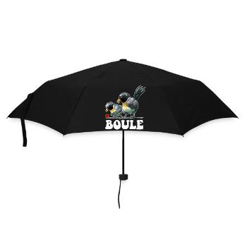 Boules de boules de boules pour pétanque - Parapluie standard - noir - Devant