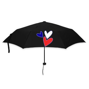 VALENTINE'S DAY. Bachelorette party. I LOVE YOU. I LOVE YOU. LOVE - Umbrella (small) - black - Front