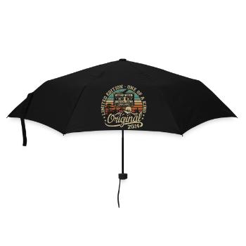 Vintage 2014 Birthday Gift 2014 Retro 2014 - Umbrella (small) - black - Front