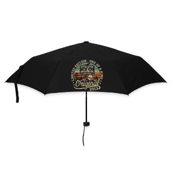 Millésime 2013 Cadeau Anniversaire 2013 Rétro 2013 - Parapluie standard - noir - Devant