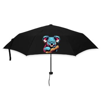 Koala - Regenschirm (klein) - Schwarz - Vorne