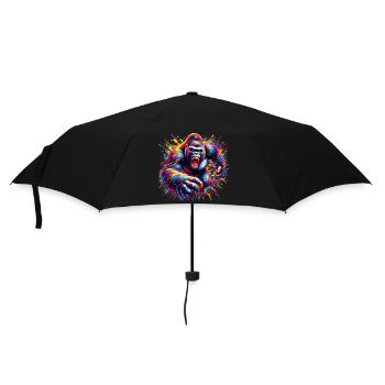 Gorilla - Umbrella (small) - black - Front
