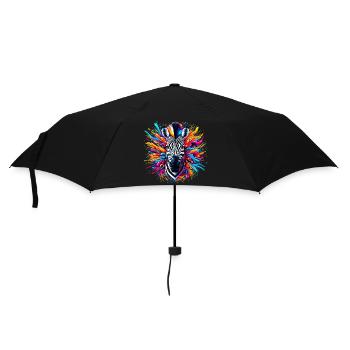 Zebra - Umbrella (small) - black - Front