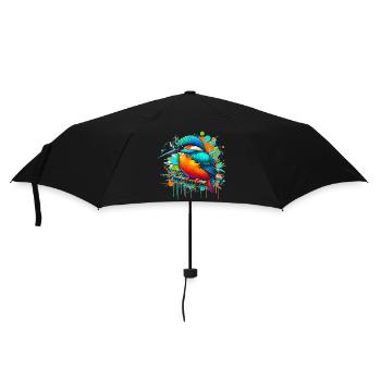 Kingfisher - Umbrella (small) - black - Front