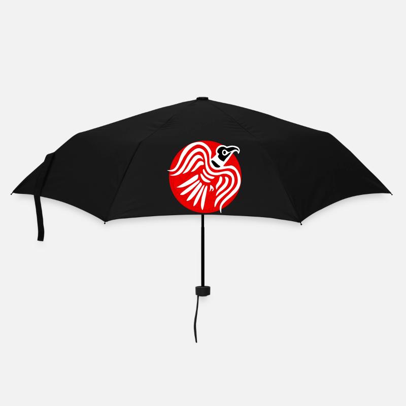 Viking Raven - Umbrella (small) - black