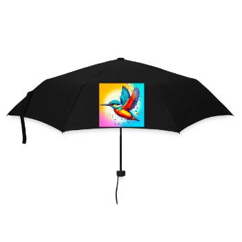 martin-pêcheur - Parapluie standard - noir - Devant