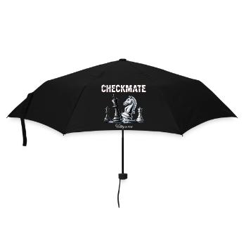 Conception stratégique de la victoire aux échecs - Parapluie standard - noir - Devant