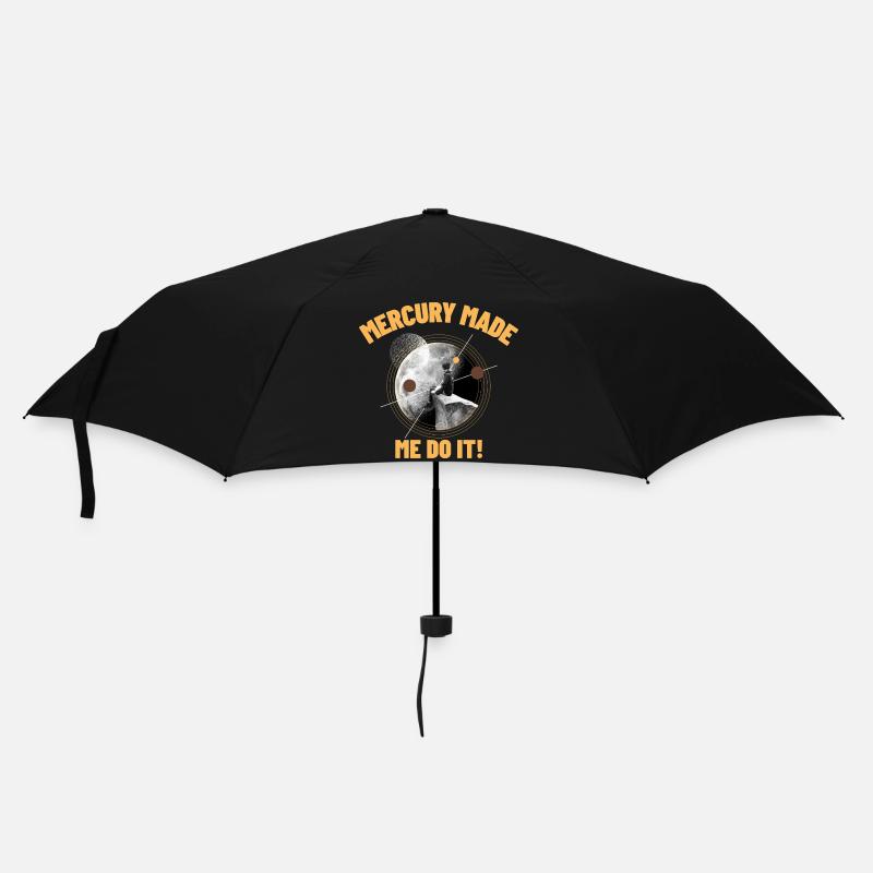 Mercure m’a forcé à le faire - Parapluie standard - noir