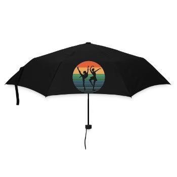 Sunset Dance Duo - Umbrella (small) - black - Front