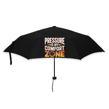 La pression de l’ingénieur incendie est mon opérateur de pompe de confort - Parapluie standard - noir - Devant