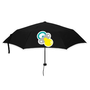 schnuller - Regenschirm (klein) - Schwarz - Vorne