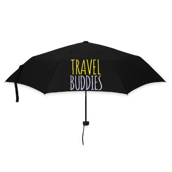Reisefreunde  - Regenschirm (klein) - Schwarz - Vorne