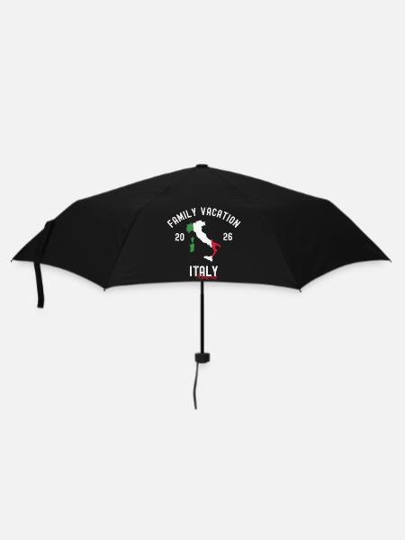 Italy Memories: Family Vacation 2026 - Umbrella (small) - black
