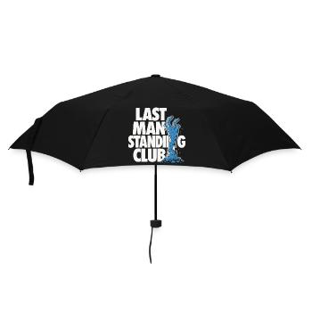 Last Man Standing Zombie Design - Regenschirm (klein) - Schwarz - Vorne