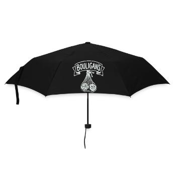 Boule Mütze, Boule Schürze, Boule Shorts, Polo - Regenschirm (klein) - Schwarz - Vorne