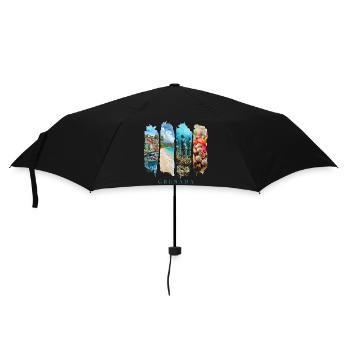 Voyage de vacances à la Grenade – Caribbean Spice Island - Parapluie standard - noir - Devant