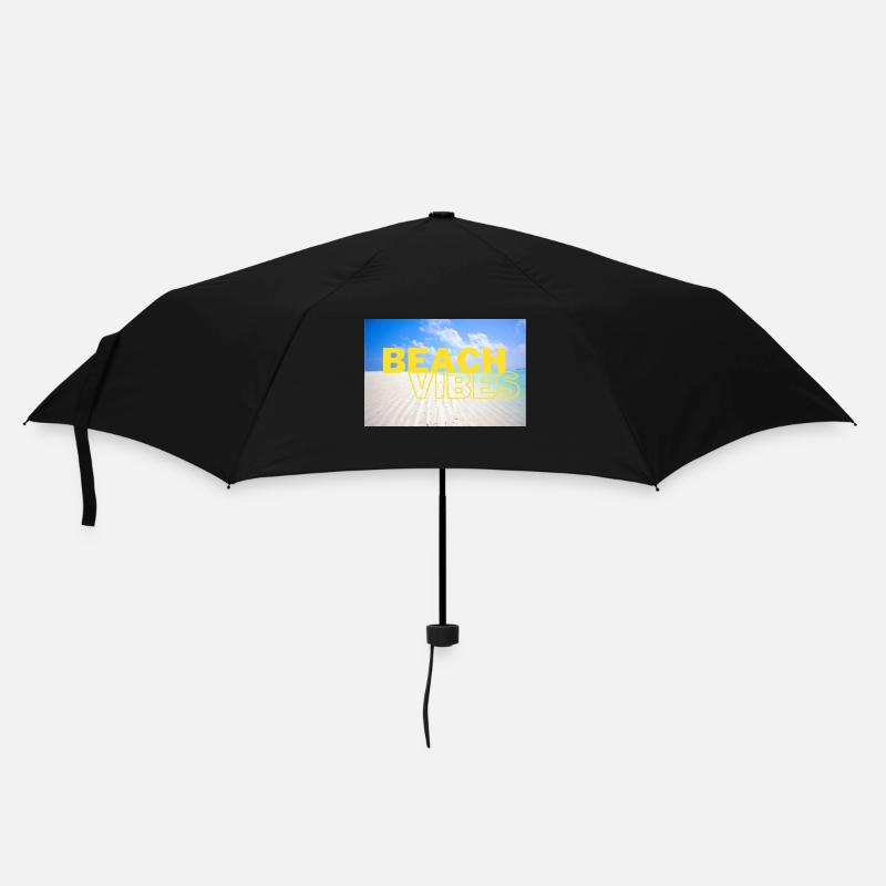 Beach 26 - Regenschirm (klein) - Schwarz