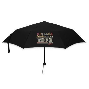 Vintage Septembre 1973 Septembre 1973 September - Umbrella (small) - black - Front