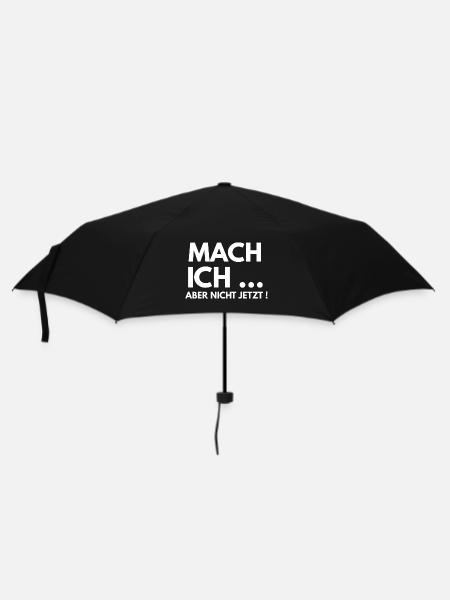 But I won't do it now - Umbrella (small) - black