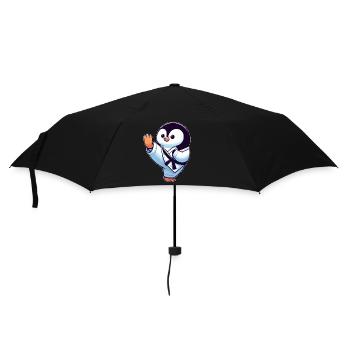 Drôle de pingouin Karaté Arts martiaux Arts martiaux - Parapluie standard - noir - Devant