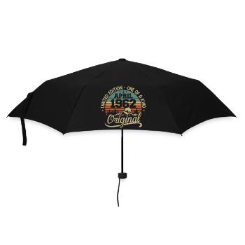 Vintage April 1962 - Original Gift April 1962 - Umbrella (small) - black - Front