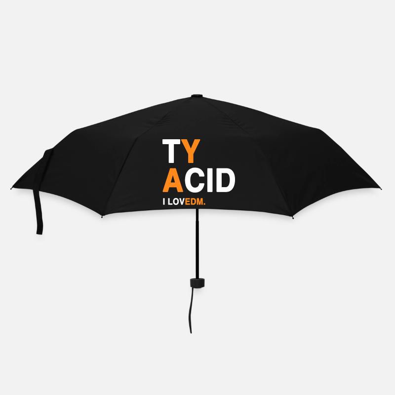 I LOVEDM - EDM-Fans  - Regenschirm (klein) - Schwarz