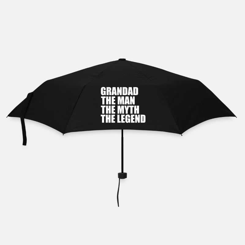 Zitat des Großvaters - Regenschirm (klein) - Schwarz
