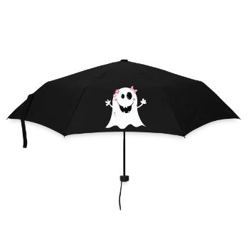 Funny girl Ghost I Halloween - Umbrella (small) - black - Front