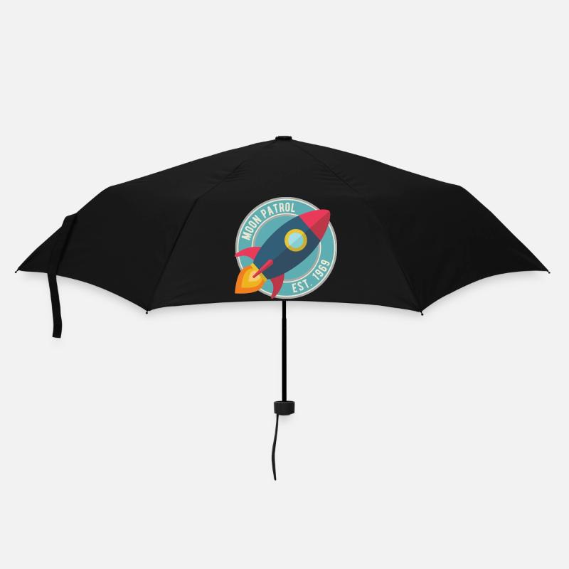 Rakete Moon Patrol Rocket - Umbrella (small) - black