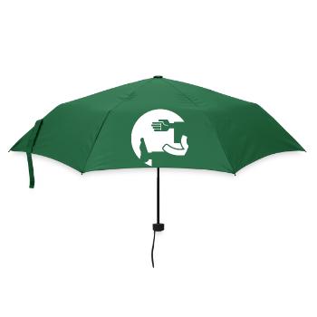 Taekwondo Tae-Kwon-Do Taekwon-Do - Umbrella (small) - bottlegreen - Front