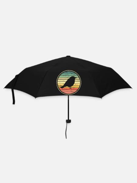 oiseaux oiseaux - Parapluie standard - noir