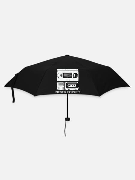 Kassette Kreativ Design - Regenschirm (klein) - Schwarz
