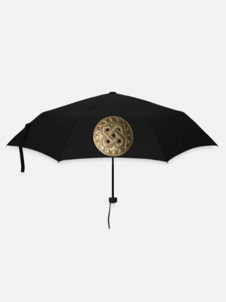 Kaleva bronceornament - Parapluie standard - noir