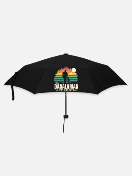 Sunset - The Dadalorian Command - Bester Vater - Regenschirm (klein) - Schwarz