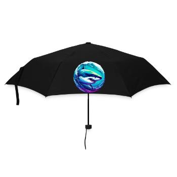 Shark - Umbrella (small) - black - Front
