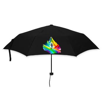 Mountaineering, hiking - Umbrella (small) - black - Front