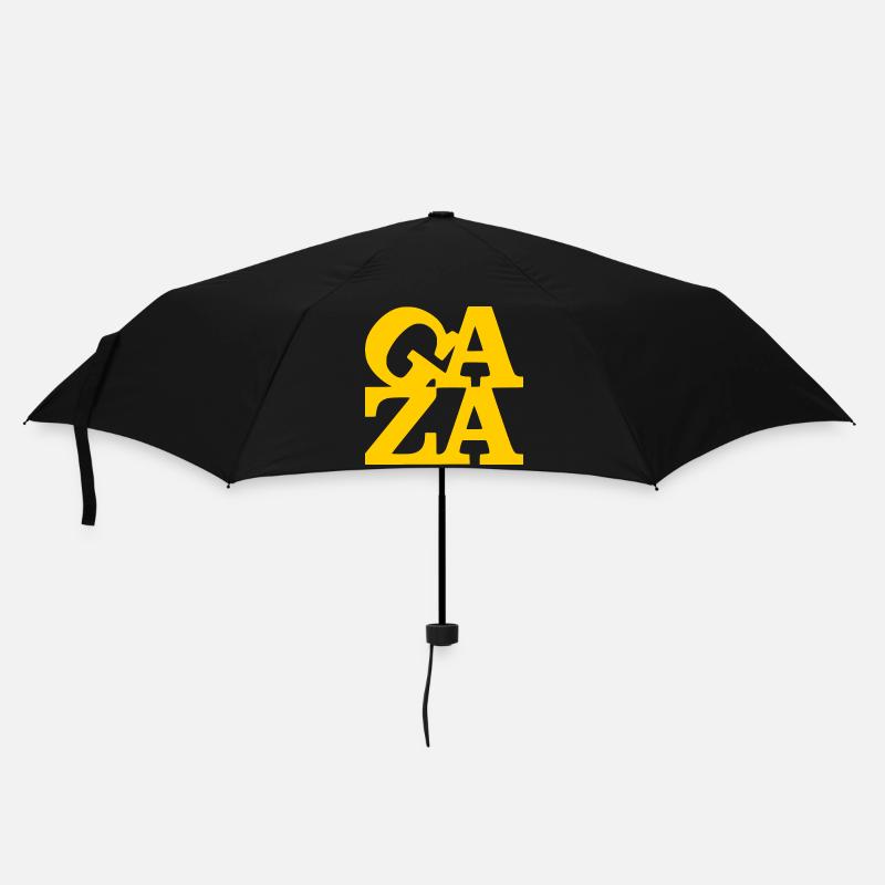 Gaza - Regenschirm (klein) - Schwarz
