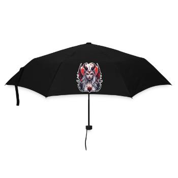 diabolical woman / blood / gothic / heavy metal - Umbrella (small) - black - Front