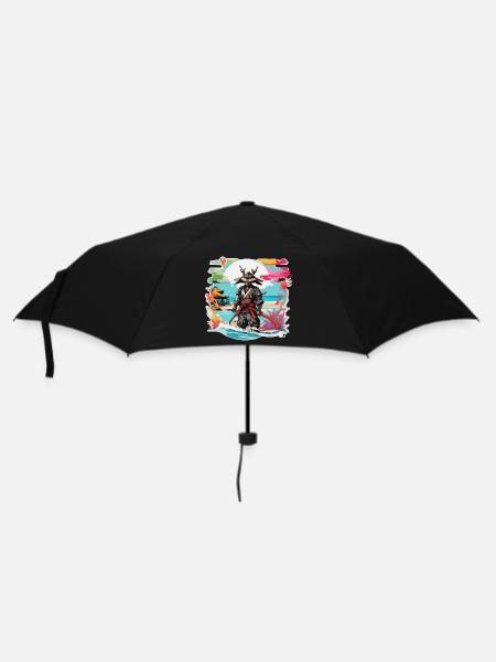 Samouraï / Japonais / Harakiri / Katana / Homme - Parapluie standard - noir